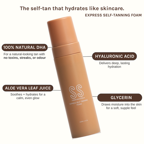 EXPRESS SELF-TANNING FOAM. - Summer Skin Australia